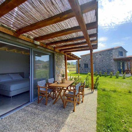 Lithos Villas สกาลา เอเรโซ ภายนอก รูปภาพ