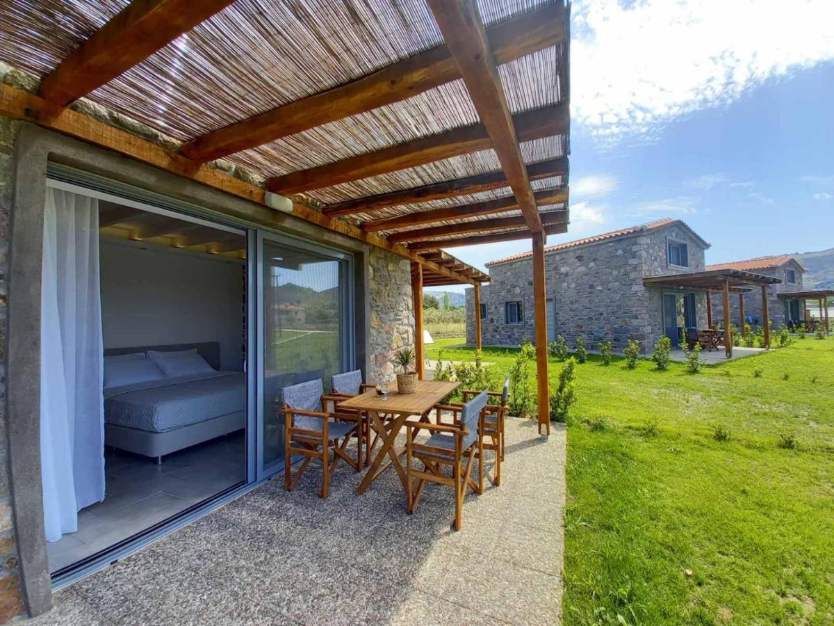 Lithos Villas สกาลา เอเรโซ ภายนอก รูปภาพ