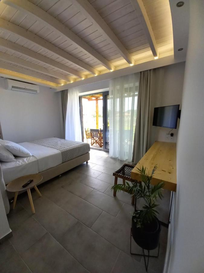 Lithos Villas สกาลา เอเรโซ ภายนอก รูปภาพ